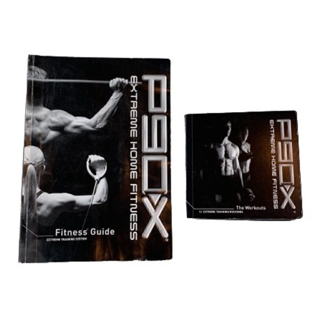 P90X BEACHBODY Extreme Home Fitness 12 CD Set and Fitness Guide. Home workout.